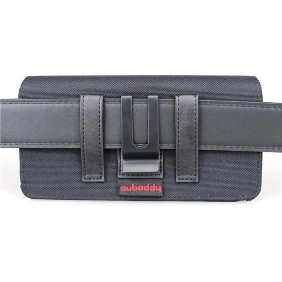 Nylon Dual Phone Holster Pouch Case for iPhone (15 14 13 12 11) Pro Max, iPhone - Picture 3 of 7